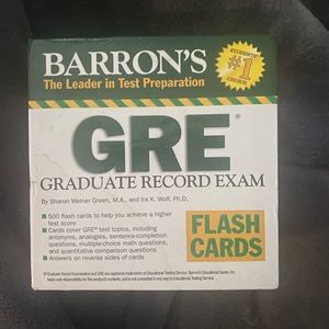 GRE Flashcards